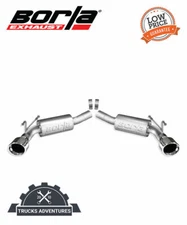 Borla 11788 ATAK Axle-Back Exhaust System Fits 10-13 Camaro