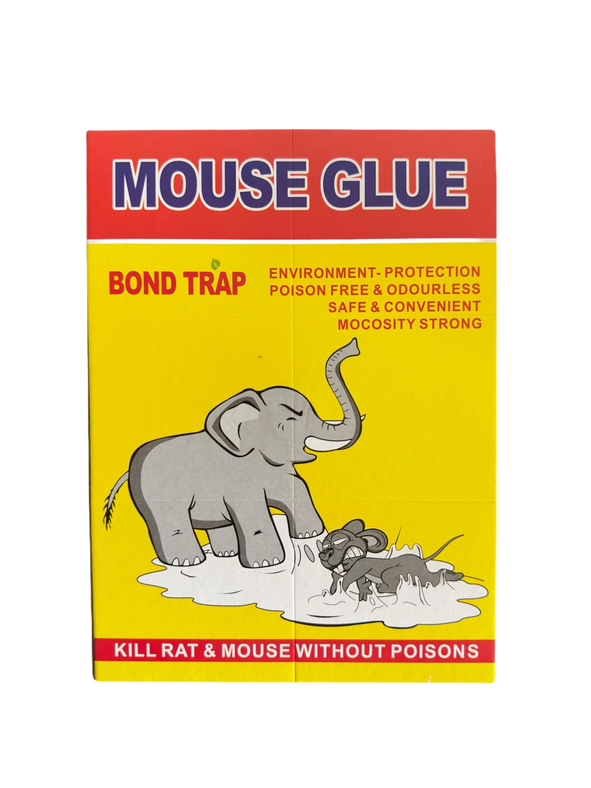 Mouse & Rat Glue Traps - 9 Pack Strong Adhesive Pest Control Boards for Roden...