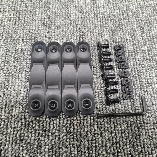 4 Stück Nylon MLOCK Schiene Handschutz Abdeckblende für M-loCk System 80/120 mm - Bild 46 von 48