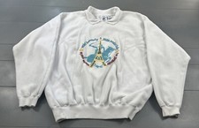 Vintage 90s Paris Sports Club Mens Beverly Hills Club Sweatshirt Size L LARGE
