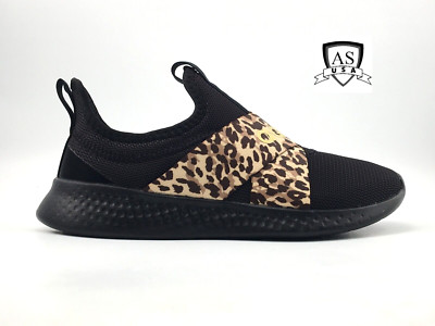 Adidas Running Puremotion Adapt Womens Shoes Size 6.5, 7, 8 Black Leopard HP6241