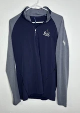 2019 Bethpage Black Cutter & Buck Quarter Zip 1/4 Golf Athletic Pullover Mens S