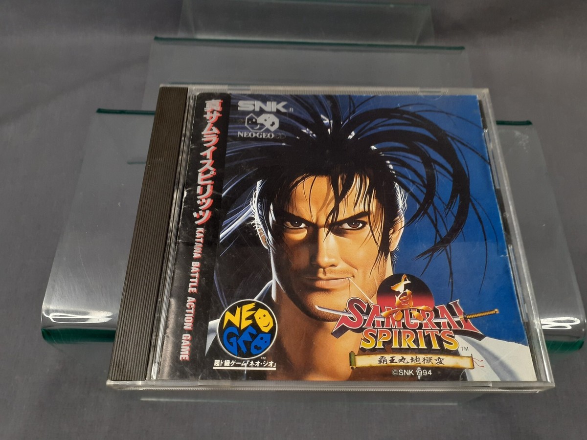 SNK NEO GEO CD NGCD SAMURAI SPIRITS Shodown Japanese version boxed