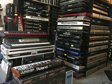 used Roland Juno 60 Juno60 Vintage Analog Synth Keyboard 61 key //ARMENS