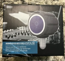 Microphone Isolation Shield Pop Filter Wind Acoustic Sponge Sound Absorbing