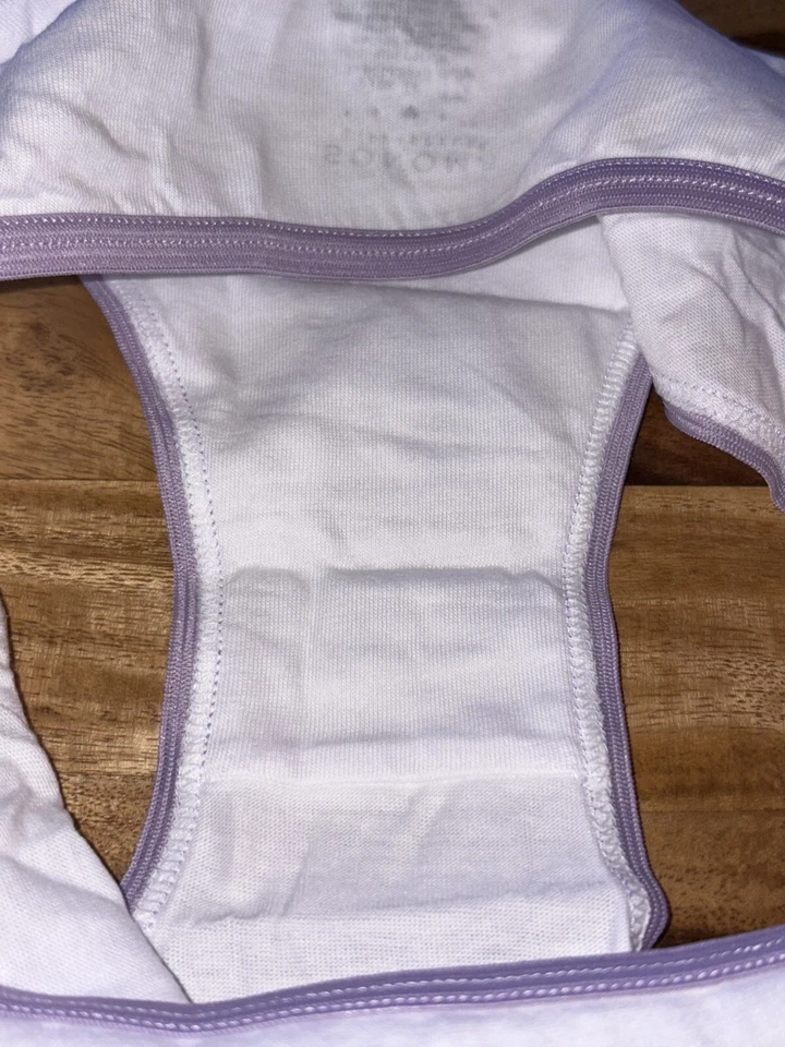 Sonoma Girl Life Style 14 Vintage White  SO SOFT Cotton Bikini Panty Underwear - Image 3 of 4