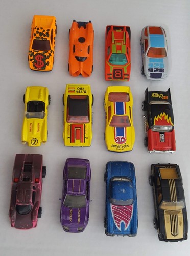 Hot Wheels 12 Car Carrying Case w/12 Great Vintage HWs & MBs. Cars See Pics - Picture 7 of 15