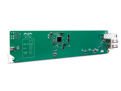 AJA OG-FIDO-T openGear 1-Channel 3G-SDI to Single Mode LC Fiber Transmitter