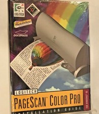 LOGITECH PAGESCAN COLOR PRO WINDOWS 95 CD SOFTWARE AND MANUAL DS-PS