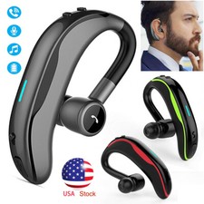 Noise Cancelling Wireless Bluetooth Earpiece Headset Hands-free Earphone w/Mic