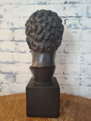 Michelangelos David 60er Jahre Austin Productions Skulptur Büste signiert Vintage - Bild 3 von 20