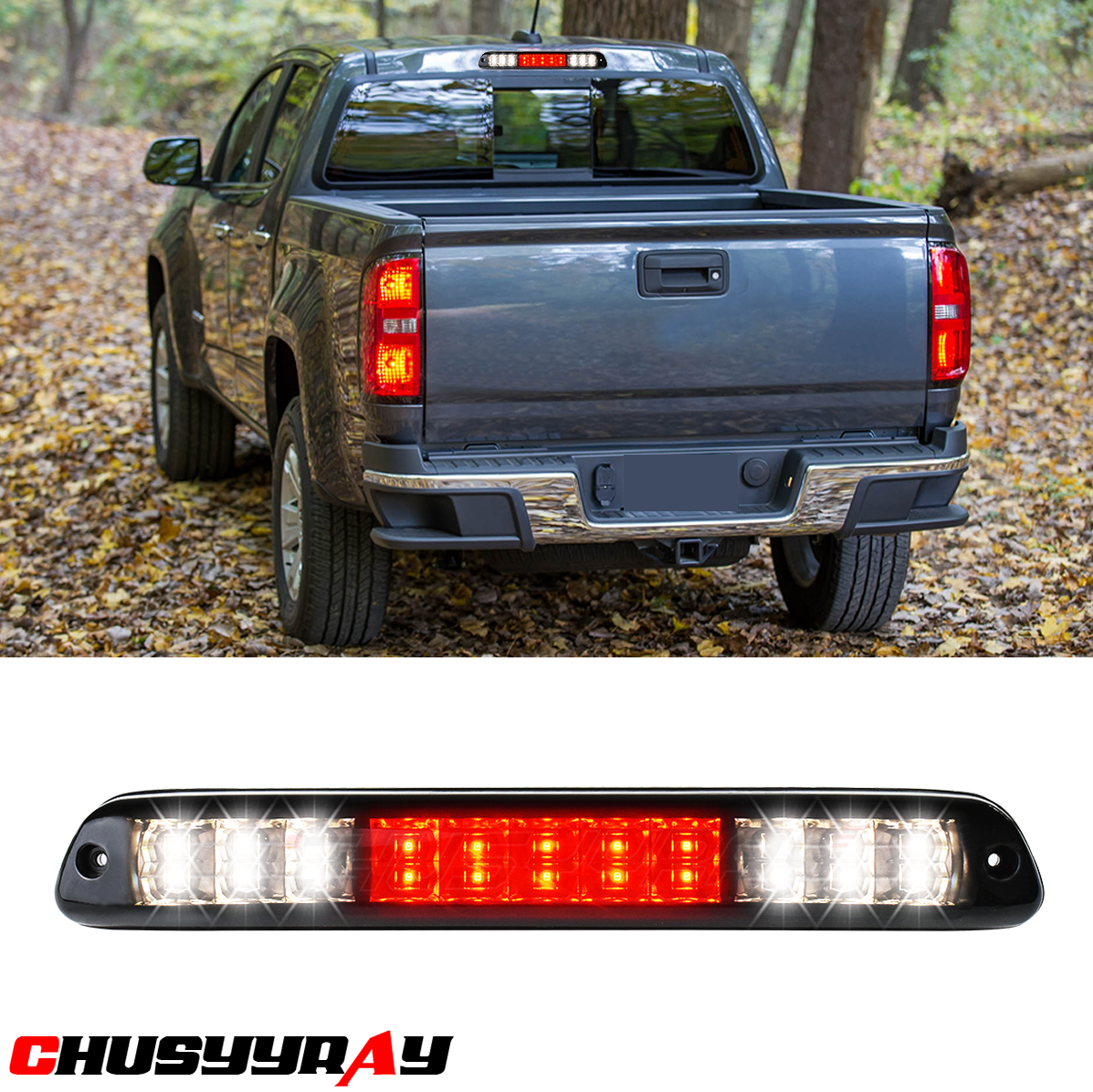 Aftermarket Parts Red LED Third Brake Light For Chevy Colorado GMC Canyon 2004 2005 2007 Chevy Colorado Accessories - Foto 10