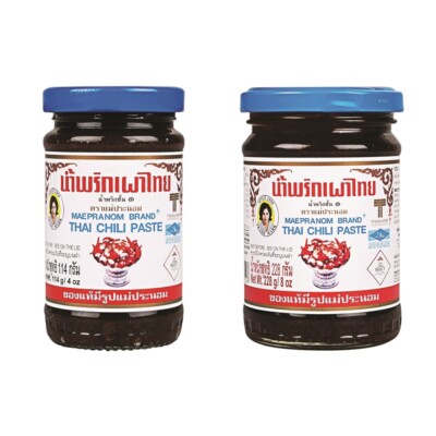 Maepranom Taste Thai Chili Paste Original Asian Food Tom Yum Bread Spicy Cook