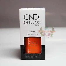 CND Shellac UV Gel Polish 0.25 oz NIB Gypsy