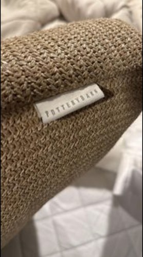 Pottery Barn Chaise Lounge Cushion Natural Tan Set Of 2 