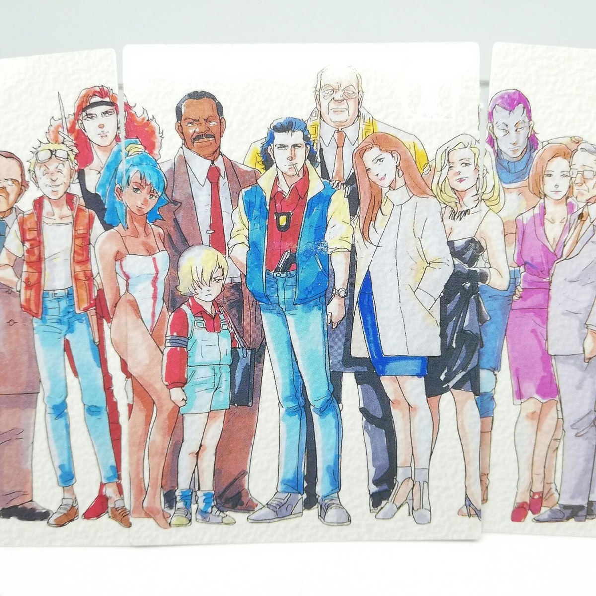 R16 R17 R18 Set Card POLICENAUTS KONAMI HIDEO KOJIMA 1994 R16 R17 R18 Set Card POLICENAUTS KONAMI HIDEO KOJIMA 1994