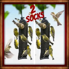  SongBird Essentials FINCH MAGIC THISTLE SOCK x (2)  BLACK FOR NYJER THISTLE 