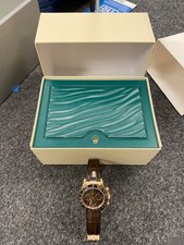 Rolex Daytona chocolate Roségold Leder mit Box und Papieren