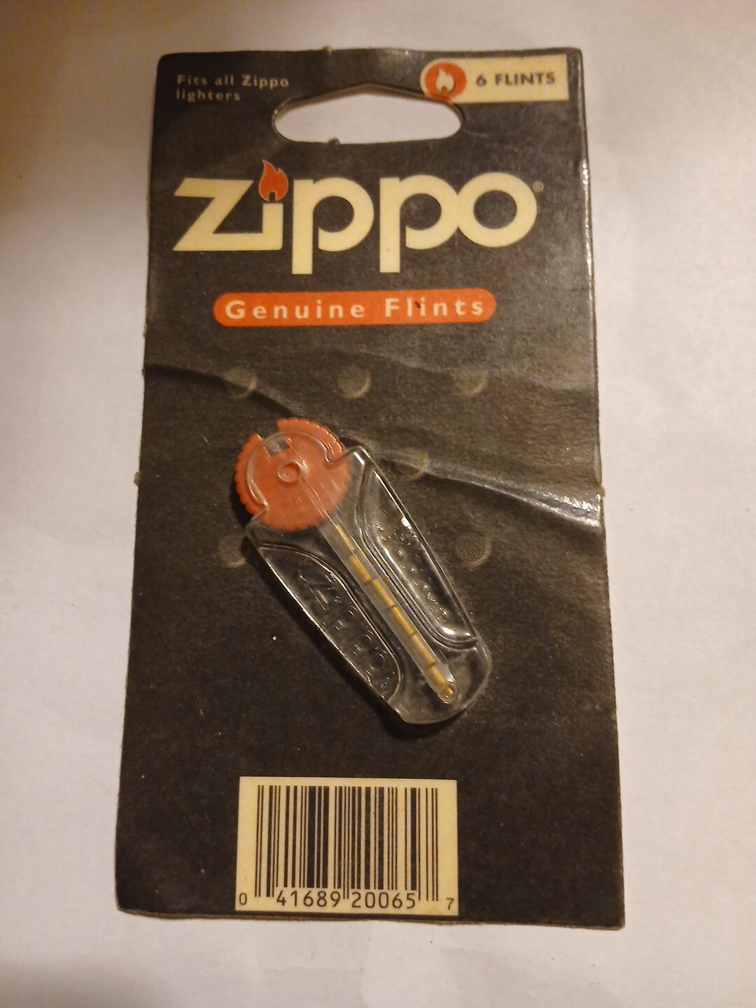 Authentic Zippo Replacement Lighter Flint 1 Pack, 6 Flints for Clipper and more
