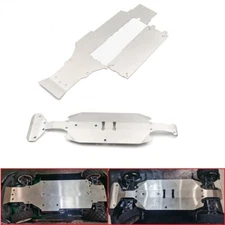 Stainless Steel Chassis Armor Plate Set for 1/10 RC TAMIYA XV01 XV02 Upgrade