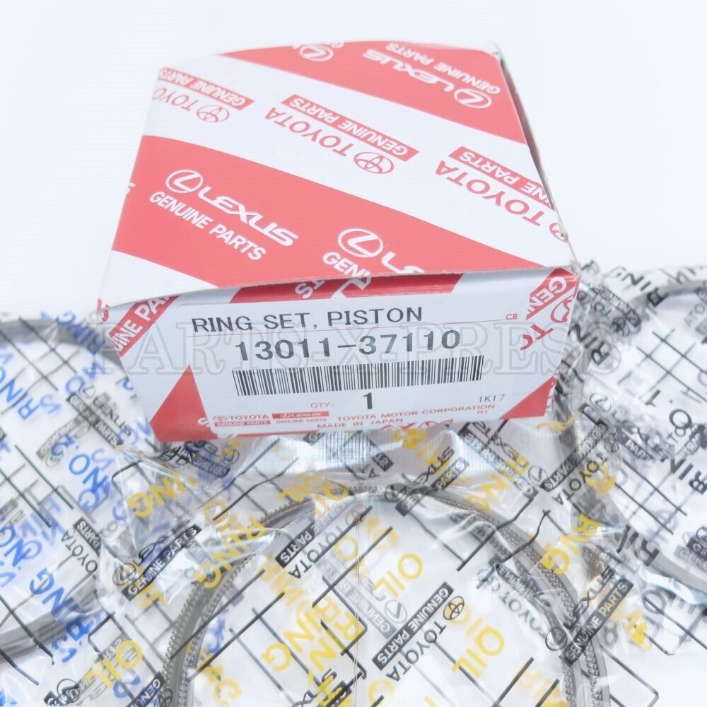 NEW OEM GENUINE TOYOTA LEXUS PRIUS V CT200H ENGINE PISTON RINGS KIT