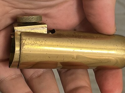 管楽器・吹奏楽器 Otto Link Ligature Early Babbit T.Sax Vintage Otto Link Early Babbitt Original 5 Tenor Saxophone