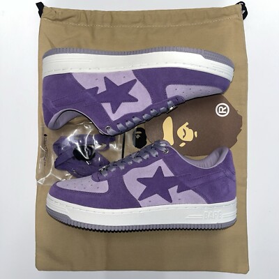 Bape Sta Purple Suede
