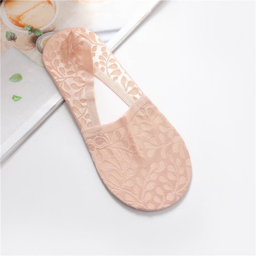 Flower Mesh Women's Socks Silicone Anti-slip Short Socks Ankle Socks Summer - Picture 17 of 17