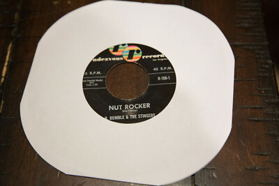 LOTOF 2 45 B. BUMBLE & THE STINGERS, BUMBLE BOOGIE SCHOOL DAY BLUES + NUT ROCKER