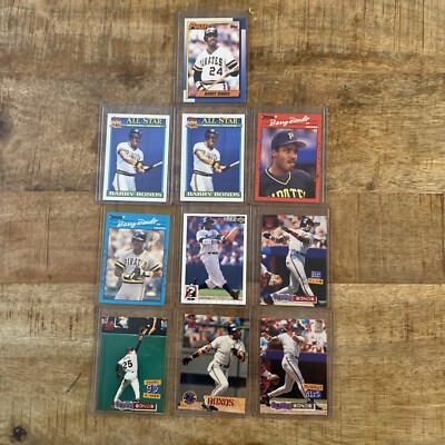 Barry Bonds Card Collection-Rare Card Set