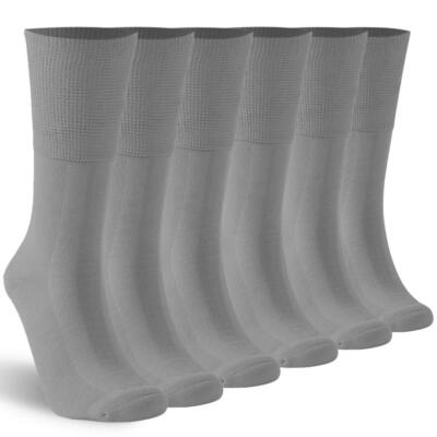 Loose Socks for Swollen Feet Men Women Physical Circulation Elastic Top Light...