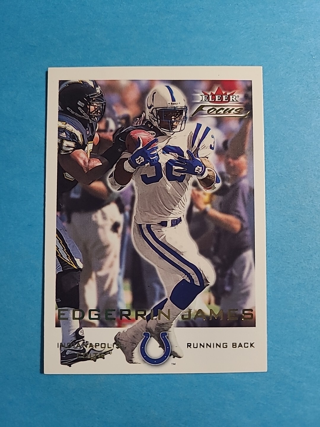 Edgerrin James 2000 Fleer Focus Football Card # 142 I4222