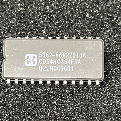 HARRIS 5962-8682201JA Demultiplexer/Decoder, 4 To 16 Line, 24 Pin, Ceramic, DIP
