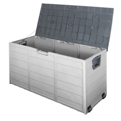 290l Plastic Outdoor Storage Garden Tool Toy Organiser