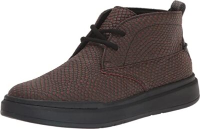Stacy Adams Cai Mens Brown Printed Leather Chukka Boots 25566-200 Size 10M‎ Stacy Adams Cai 25566-200 Mens Brown Leather Lace Up Chukkas  main image 3