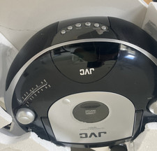 JVC RD-EZ11 Portable CD Boombox AM/FM Radio Audio Input AC/Battery Powered Black