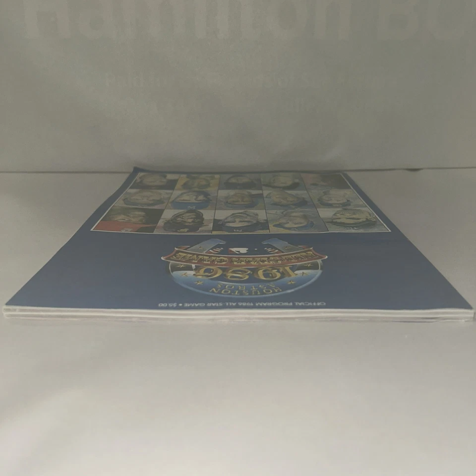 1986 MLB All Star Game Program Roger Clemens-W Dwight Gooden-L - Image 4 of 4