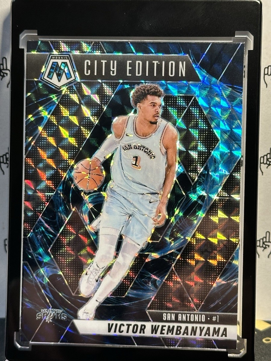 Victor Wembanyama 2024-25 Panini Mosaic Genesis City Edition SSP