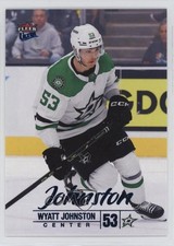 2024-25 Upper Deck Fleer Ultra Blue Foil /399 Wyatt Johnston #67 e5s