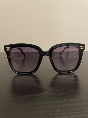Chanel CH2314 Women's Sunglasses Black Pearl Gradient Lens