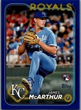 2024 Topps James McArthur Royal Blue #434 Kansas City Royals