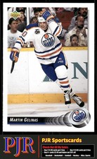 Martin Gelinas 1992-93 Upper Deck #282 Edmonton Oilers