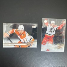 2025-26 Upper Deck Series 2 Frank Vatrano And Troy Terry Clear Cut Anaheim Ducks