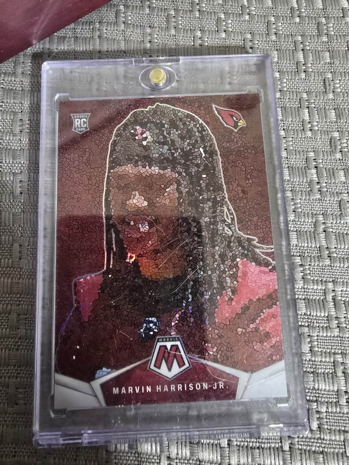 2024 Mosaic Marvin Harrison Jr Micro Mosaic SSP Case Hit Rookie RC Cardinals