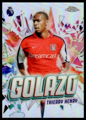 2025-26 Topps Chrome Premier League - Thierry Henry Golazo #GZ-14