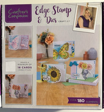 Crafter's Companion "Edge Stamp  Dies" Craft Kit 47  NEW