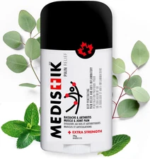 Medistik Extra Strength Pain Relief Stick. Long Lasting Topical Pain Reliever fo
