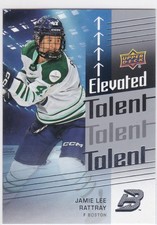 2024-25 Upper Deck PWHL Elevated Talent Jamie Lee Rattray #ET-5 Boston..