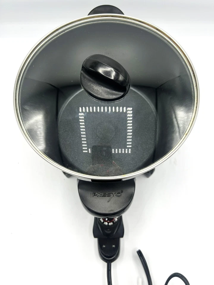Hervidor de cocina Presto 06000 6 cuartos Freidora eléctrica multi-cocina vaporera asada Foto 3 de 4