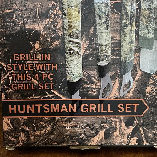 🥩4 Pieces Realtree Edge Grill Tools 19” Long~Perfect Gift For Dad! NEW! - Picture 2 of 8